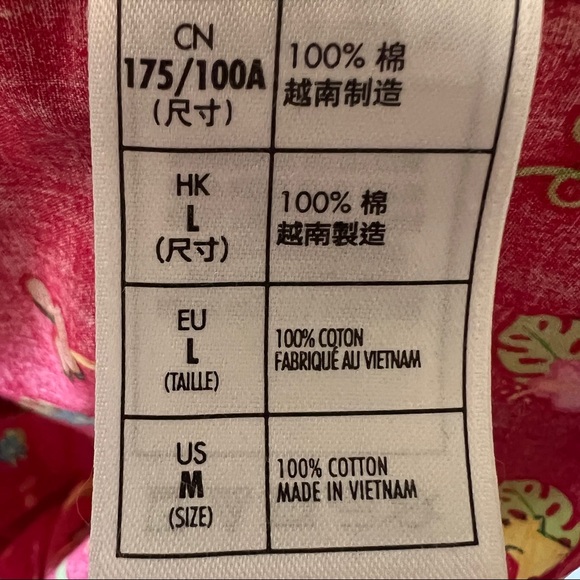 Disney Parks Aloha Polynesian Snacks & Treats Button Down Shirt, Sz Med - Picture 6 of 7